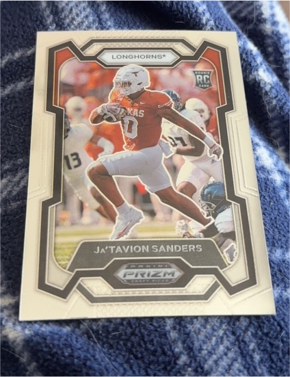 2024 Panini Prizm Draft Picks #134 Ja'Tavion Sanders — front