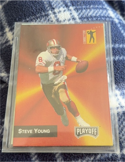 1993 Playoff #287 Steve Young — front