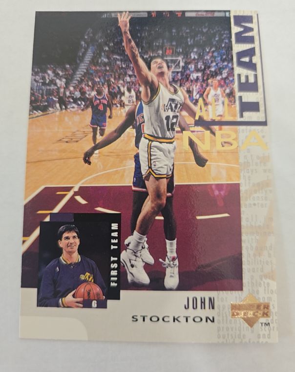 1994 Upper Deck #14 John Stockton — front