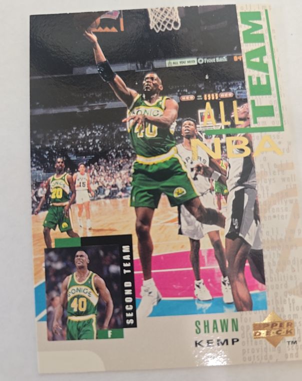 1994-95 Upper Deck #16 Shawn Kemp — front