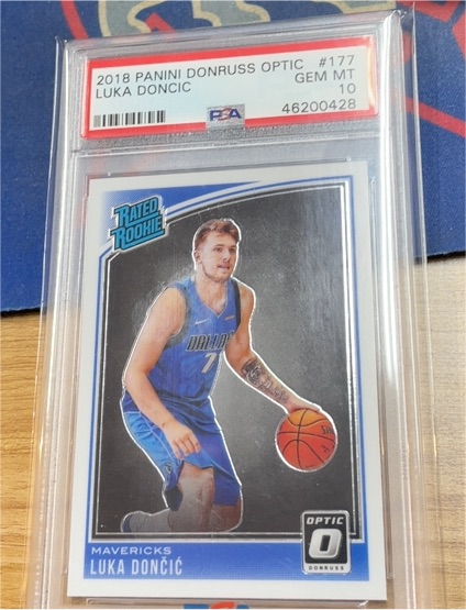 2018 Panini Donruss Optic #177 Luka Doncic — front