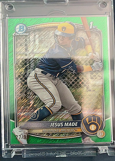 2025 Bowman Chrome Prospects #BCP-50 Jesus Made — front