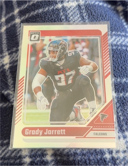 2024 Panini Donruss Optic #12 Grady Jarrett — front