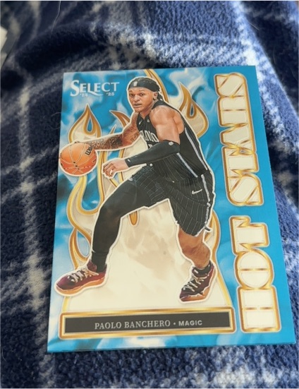 2024-25 Panini Select #9 Paolo Banchero Hot Stars — front