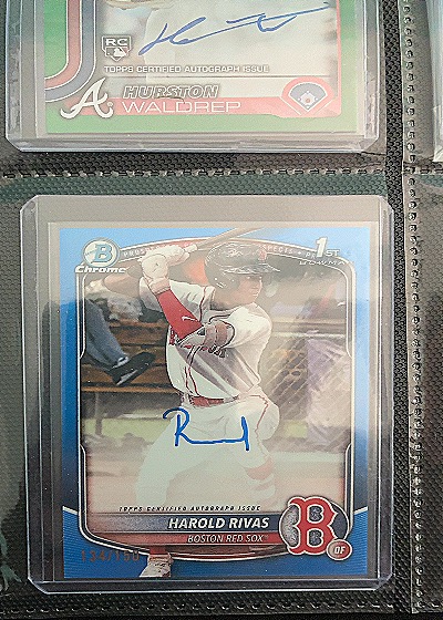 2025 Bowman Chrome #CPA-HR Harold Rivas — front
