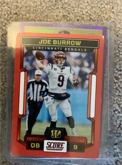 2023 Panini Score #196 Joe Burrow — front