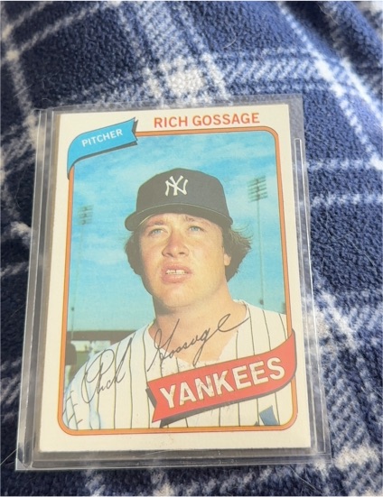 1980 Topps #140 Rich Gossage — front