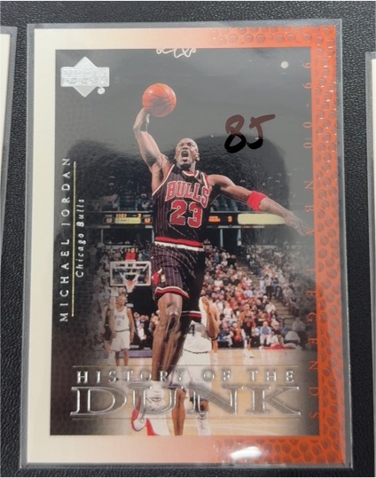 2000 Upper Deck History of the Dunk #70 Michael Jordan — front