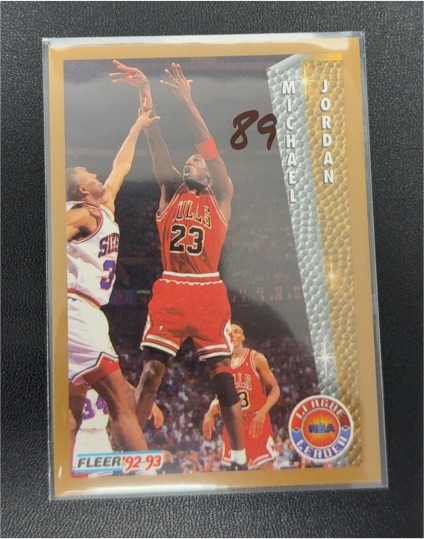 1992-93 Fleer #238 Michael Jordan — front