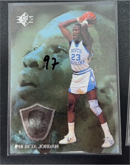 1998-99 Upper Deck SP Top Prospects Phi Beta Michael Jordan #J11 — front