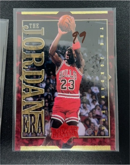 1999 Upper Deck Athlete of the Century #JE7 Michael Jordan — front