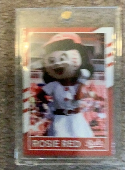 1981 Topps #1 Rosie Red — front