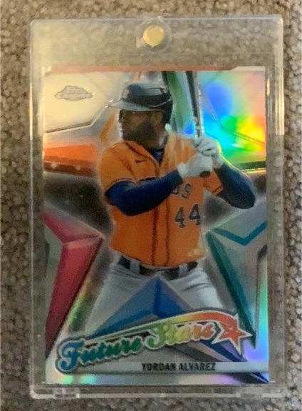 2022 Topps Chrome Future Stars #FS-1 Yordan Alvarez — front