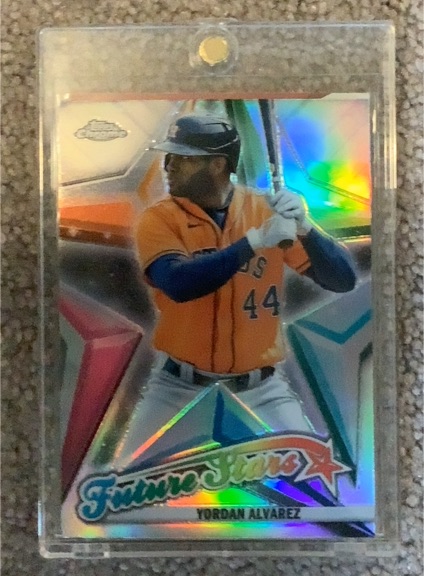 2022 Topps Chrome Future Stars #FS-1 Yordan Alvarez — front