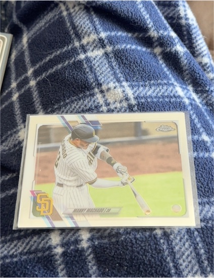 2021 Topps Chrome #148 Manny Machado — front
