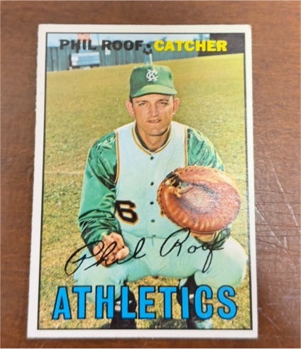 1967 Topps #129 Phil Roof — front