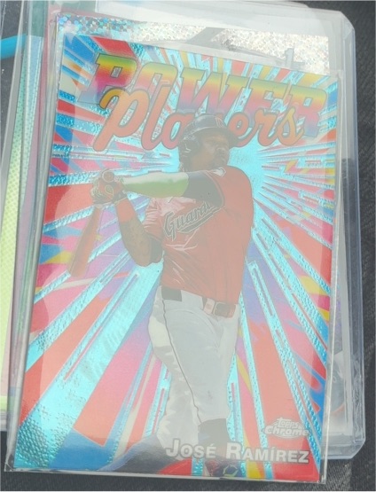 2025 Topps Chrome #PP-14 José Ramírez Power Players — front