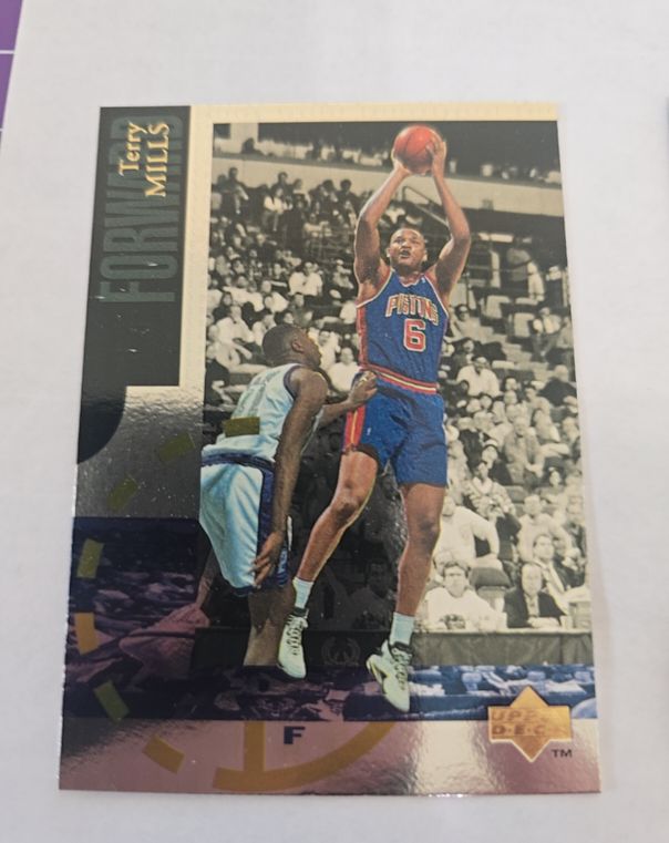 1994-95 Upper Deck Special Edition #SE25 Terry Mills — front