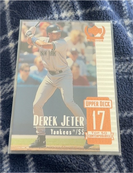 1999 Upper Deck Century Legends #17 Derek Jeter — front