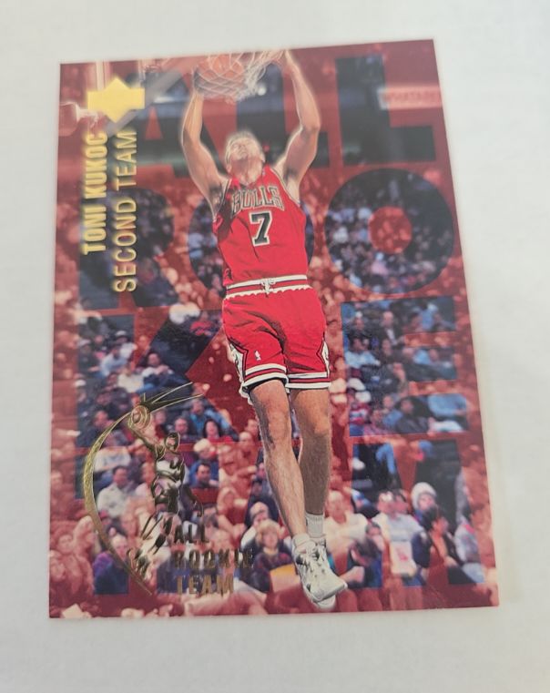 1994-95 Upper Deck #9 Toni Kukoc Chicago Bulls — front
