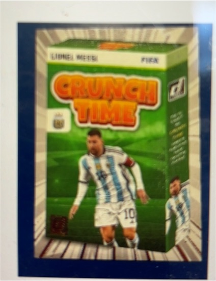 2023-24 Panini Donruss #1 Lionel Messi Crunch Time — front