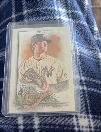 2022 Topps Allen & Ginter #79 Gerrit Cole — front