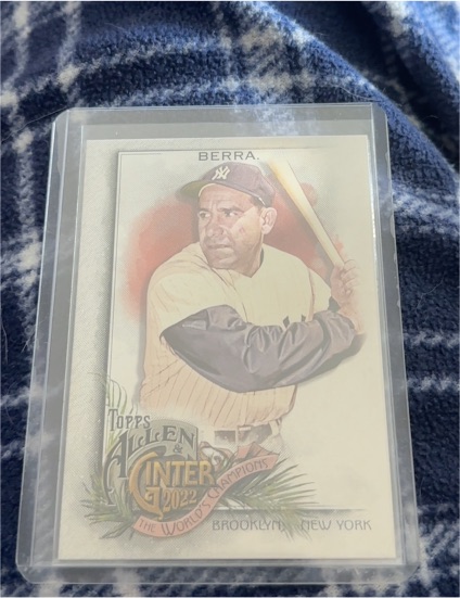 2022 Topps Allen & Ginter #114 Yogi Berra — front