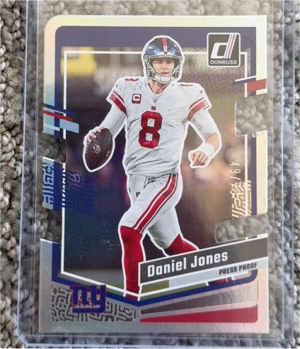 2023 Donruss #219 Daniel Jones — front