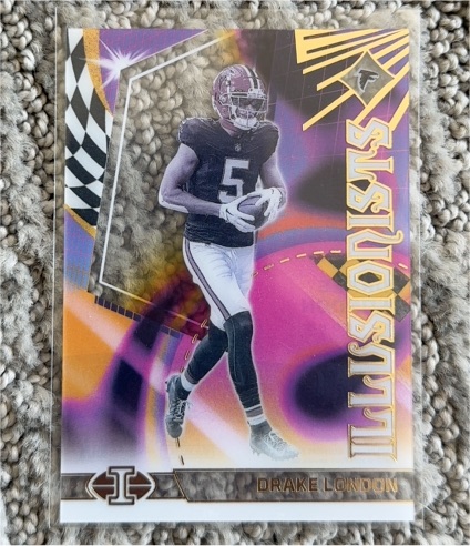 2023 Panini Illusions #4 Drake London Illusionists — front