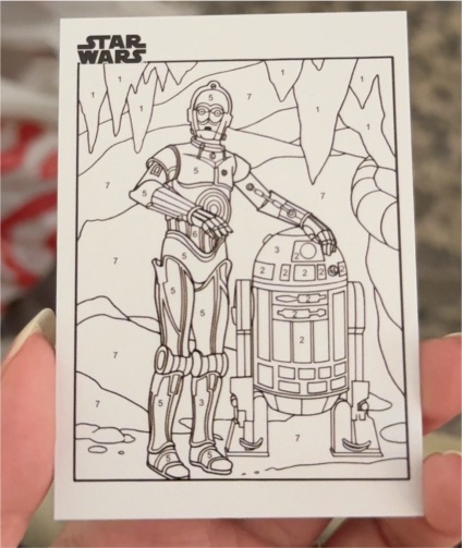 2025 Topps Chrome Star Wars By The Number #CP-21 C-3PO & R2-D2 — front