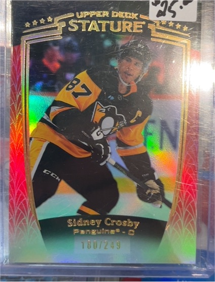 2024-25 Upper Deck Stature #21 Sidney Crosby — front