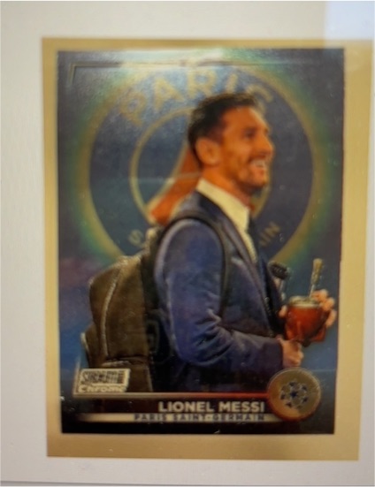 2022-23 Topps Stadium Club Chrome UEFA #80 Lionel Messi — front