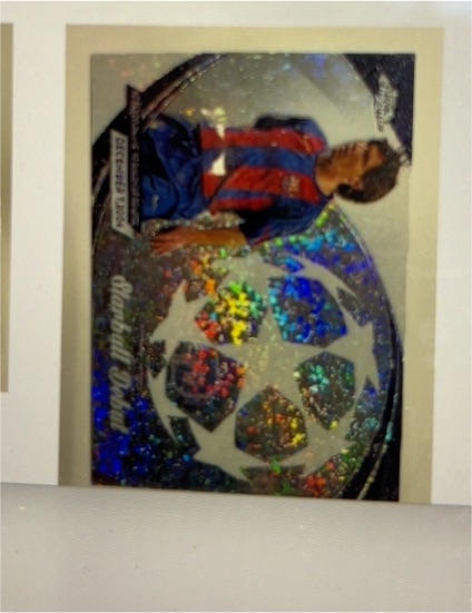 2023 Topps Chrome UEFA Club Competitions Ronaldinho Starball Debuts #SD-12 — front