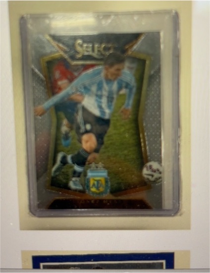 2015 Panini Select Soccer #35 Argentina Player — front