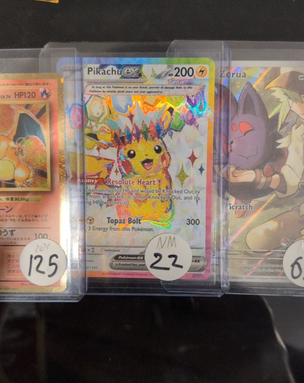 2024 Pokémon Pikachu ex #219/191 Surging Sparks — front