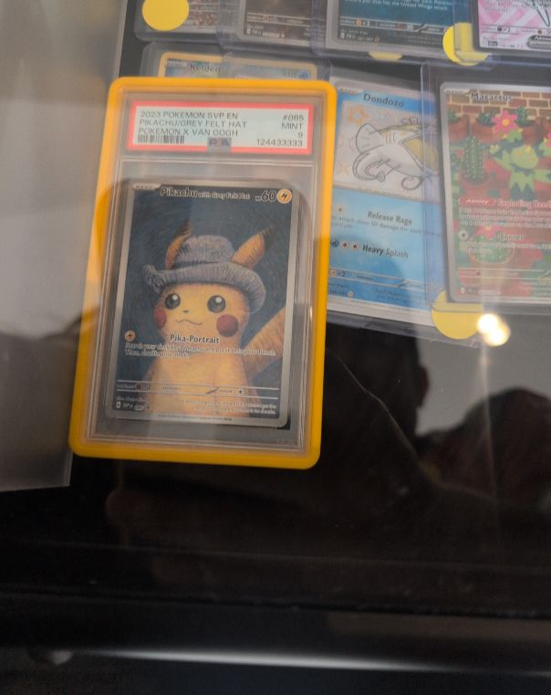 2023 Pokemon SVP EN #085 Pikachu with Grey Felt Hat Van Gogh Promo — front
