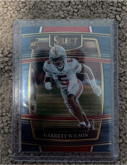 2022 Panini Select Draft Picks #4 Garrett Wilson — front