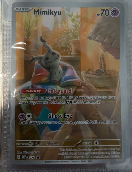 2024 Pokémon SVP #075 Mimikyu — front