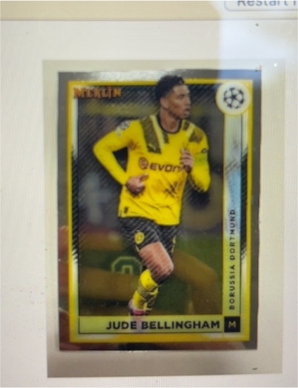 2022-23 Topps Merlin #29 Jude Bellingham Borussia Dortmund — front