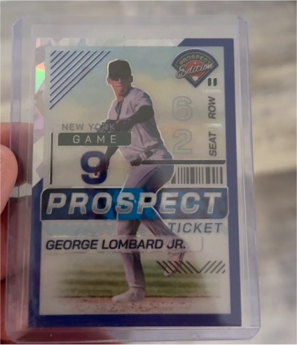 2024 Panini Prospect Edition George Lombard Jr. Prospect Ticket — front