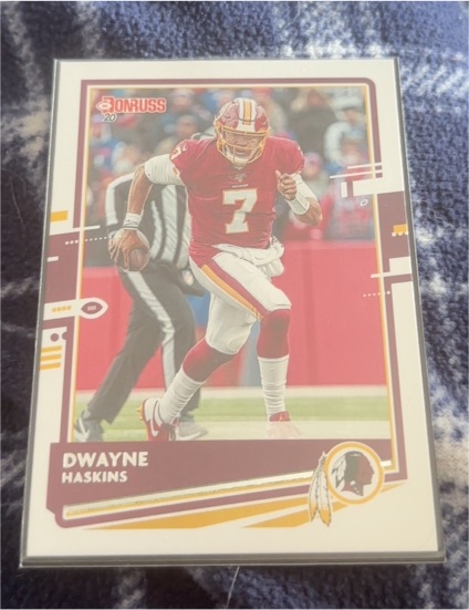 2020 Donruss Football #237 Dwayne Haskins — front