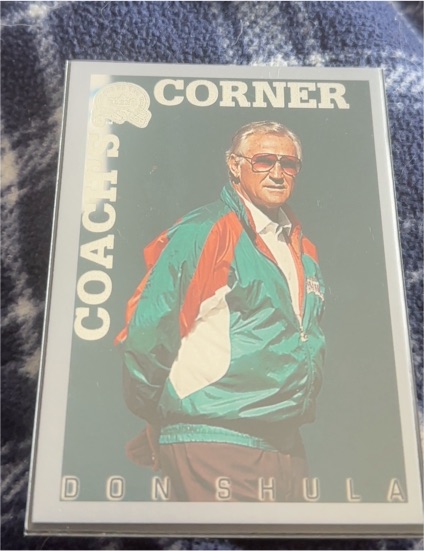 2000 Fleer Greats of the Game Coach's Corner #100CC Don Shula — front