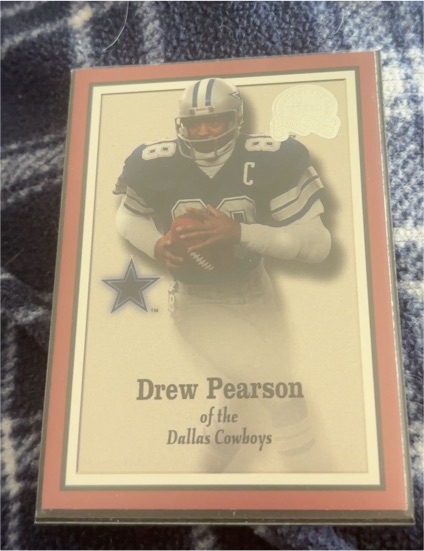 2000 Fleer Greats of the Game #49 Drew Pearson — front