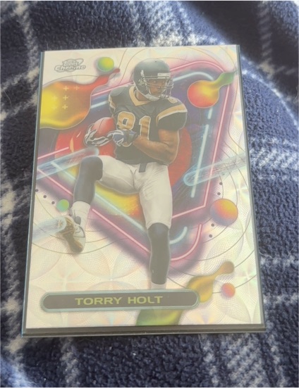 2023 Topps Composite #276 Torry Holt Cosmic Chrome — front