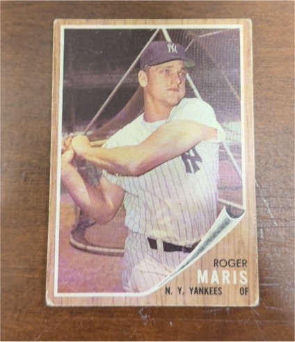 1962 Topps #1 Roger Maris — front