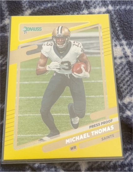 2021 Donruss #96 Michael Thomas — front