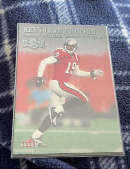 2000 Fleer Metal #153 Keyshawn Johnson — front