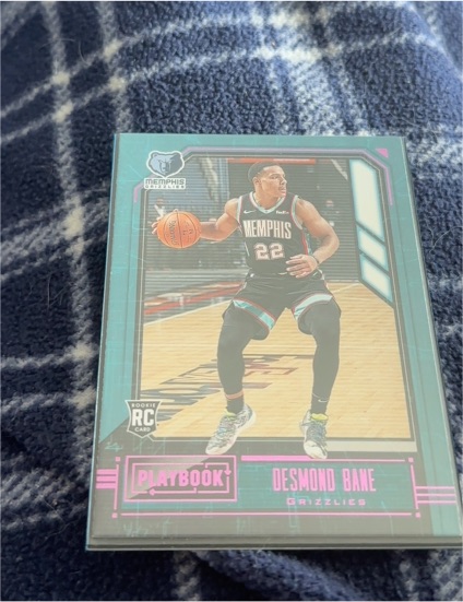 2020-21 Panini Chronicles #174 Desmond Bane Playbook Rookie — front