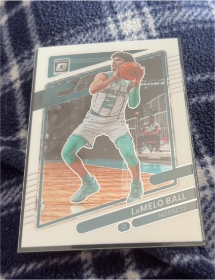 2021-22 Panini Donruss Optic #26 LaMelo Ball — front