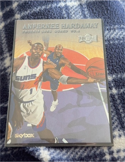 1999-00 Skybox Metal Emerald #135 Anfernee Hardaway — front